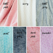 Load image into Gallery viewer, PREORDER: Emerson Blanket (Family Cuddle Size) in Seven Colors
