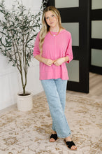 Load image into Gallery viewer, Stay On Top Relaxed Tee in Candy Pink
