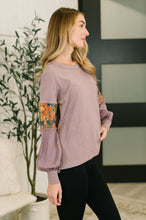 Load image into Gallery viewer, Subtle Breeze Floral Patchwork Pullover
