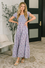 Load image into Gallery viewer, Sugar Talking Tiered Dress in Floral Print
