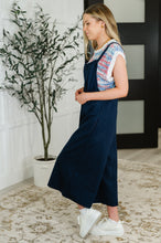 Load image into Gallery viewer, Suit Yourself Adjustable Strap Jumpsuit in Navy
