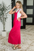 Load image into Gallery viewer, Suit Yourself Adjustable Strap Jumpsuit in Pink
