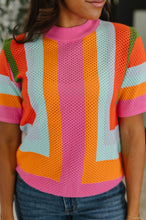 Load image into Gallery viewer, Sunset Stitch Knit Top
