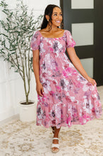Load image into Gallery viewer, Sweetheart Club Square Neck Floral Dress
