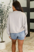 Load image into Gallery viewer, Sweet with a Side Eye Drop Shoulder Pullover in Taupe
