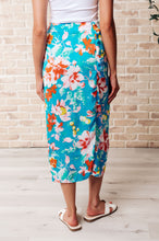 Load image into Gallery viewer, Take Me Outside Wrap Around Skirt in Blue
