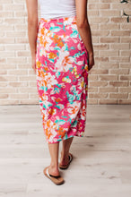 Load image into Gallery viewer, Take Me Outside Wrap Around Skirt in Magenta
