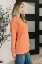 Load image into Gallery viewer, Taking A Drive Oversized Corded Sweatshirt
