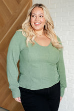 Load image into Gallery viewer, Terrific Texture Scoop Neck Top
