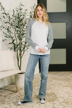 Load image into Gallery viewer, That's What I Like Raglan Patchwork Long Sleeve Top
