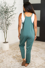 Load image into Gallery viewer, Totally Me Spaghetti Strap Jumpsuit in Ash Jade
