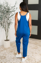 Load image into Gallery viewer, Totally Me Spaghetti Strap Jumpsuit in Classic Blue
