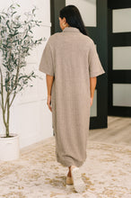 Load image into Gallery viewer, Travel Envy Ribbed Knit Dress in Light Coco
