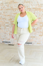 Load image into Gallery viewer, Two's Company Ribbed Button Down
