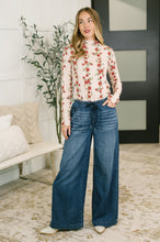 Load image into Gallery viewer, Under My Impression High Neck Floral Top

