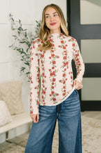 Load image into Gallery viewer, Under My Impression High Neck Floral Top
