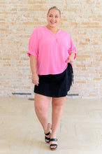 Load image into Gallery viewer, Up For Anything V-Neck Blouse in Pink
