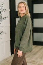 Load image into Gallery viewer, Urban Flux Scooped Hi-Low Long Pullover in Olive
