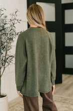 Load image into Gallery viewer, Urban Flux Scooped Hi-Low Long Pullover in Olive
