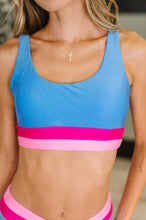 Load image into Gallery viewer, Venice Color Block Swim Top
