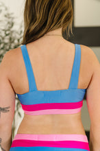 Load image into Gallery viewer, Venice Color Block Swim Top
