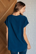 Load image into Gallery viewer, Very Much Needed V-Neck Top in Teal
