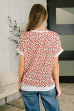 Load image into Gallery viewer, Vivid Memories Relaxed Top in Tomato Red
