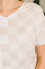 Load image into Gallery viewer, Waiting There for You Checkered Top and Bottom Set
