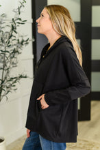 Load image into Gallery viewer, Warm Intentions Henley Pullover in Black

