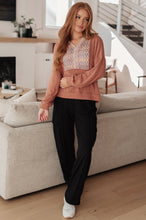 Load image into Gallery viewer, Wave Hello Mixed Print Hoodie
