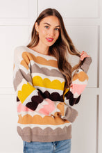 Load image into Gallery viewer, Wave After Wave Striped Sweater
