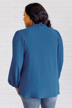 Load image into Gallery viewer, We Believe Keyhole Tie Detail Blouse
