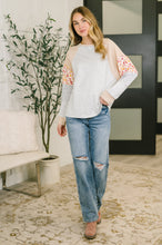 Load image into Gallery viewer, Wondering Aloud Patchwork Long Sleeve Top- 3/3/2026 NEW
