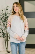 Load image into Gallery viewer, Wondering Aloud Patchwork Long Sleeve Top- 3/3/2026 NEW
