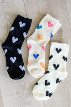 Load image into Gallery viewer, Woven Hearts Everyday Socks 3 Pack
