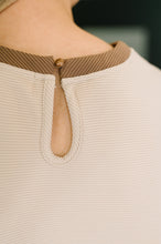 Load image into Gallery viewer, Your Place Or Mine Contrast Detail Dress
