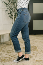 Load image into Gallery viewer, Zoey Mid Rise Billie Boyfriend Jean in Everyday Indigo
