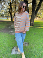 Load image into Gallery viewer, PREORDER: Step By Step Stripe Sweatshirt in Four Colors
