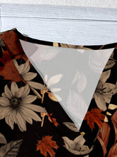 Load image into Gallery viewer, Flutter Sleeve Watercolor Floral &amp; Leopard Print V-Neck Top
