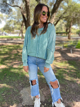 Load image into Gallery viewer, PREORDER: Best Selling Elliott Exposed Seam Sweatshirt in Five Colors
