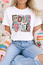 Load image into Gallery viewer, Book Girl Graphic Tee and Sweatshirt
