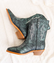 Load image into Gallery viewer, Bowie Metallic Boot in Teal

