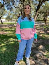 Load image into Gallery viewer, PREORDER: Finnley Colorblock Pullover in Four Colors
