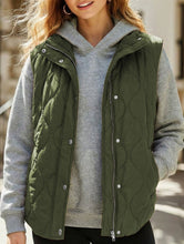 Load image into Gallery viewer, Fashionable and casual solid color cotton vest_CWOV00324
