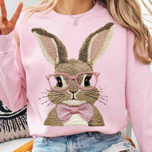 Load image into Gallery viewer, One Smart Bunny Graphic Sweatshirt in Three Colors
