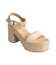 Load image into Gallery viewer, Elise Wedge in Off White
