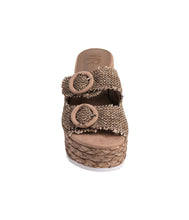 Load image into Gallery viewer, Eriwen Buckle Wedge in Taupe
