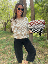 Load image into Gallery viewer, PREORDER: All Checkered Out Sweater in Four Colors
