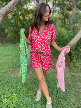 Load image into Gallery viewer, PREORDER: Christmas Candy Pajama Set in Three Colors
