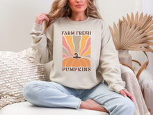 Load image into Gallery viewer, Farm Fresh Pumpkins Sweatshirt
